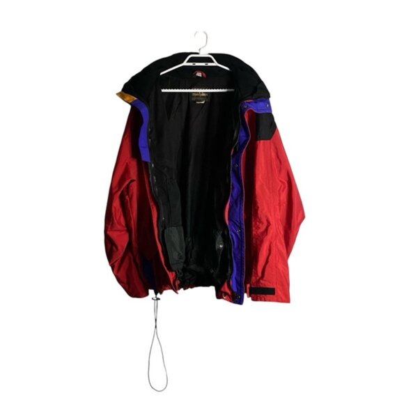 Mobius Men's Red Full Zip Hard Shell Ski Performance Jacket - Picture 8 of 14
